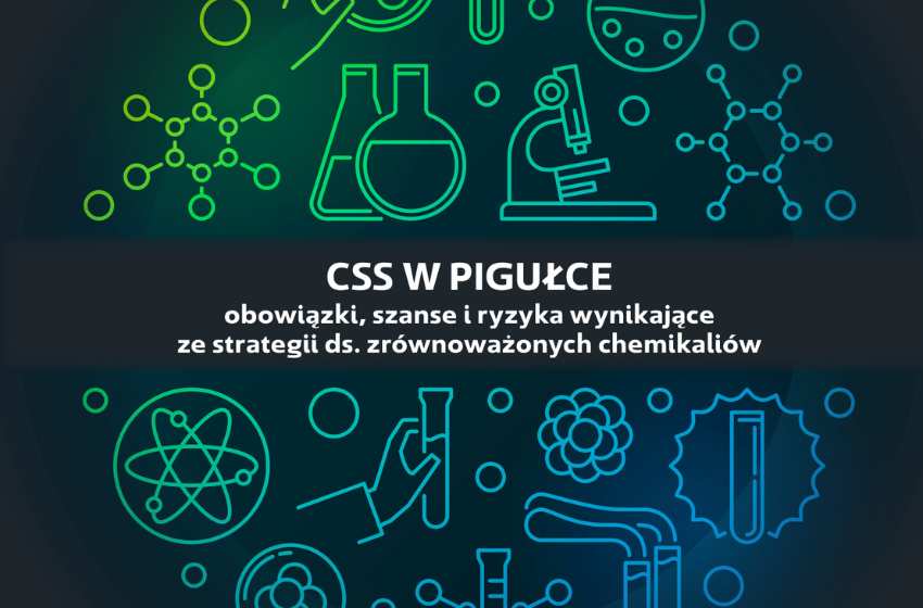 CSS w pigułce, czyli obowiązki, szanse i ryzyka wynikające ze Strategii ds. zrównoważonych chemikaliów – broszura PIPC