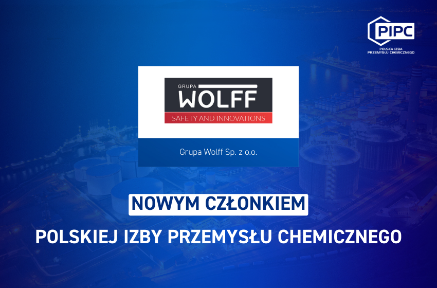  Grupa Wolff Sp. z o.o. nowym Członkiem Polskiej Izby Przemysłu Chemicznego!