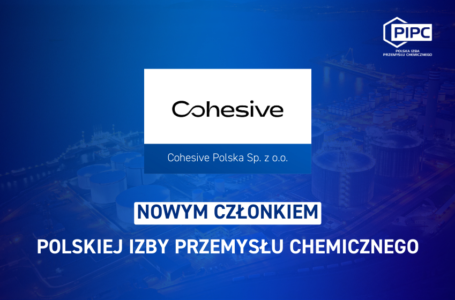 Cohesive Polska Sp. z o.o. dołącza do grona Członków Polskiej Izby Przemysłu Chemicznego! 